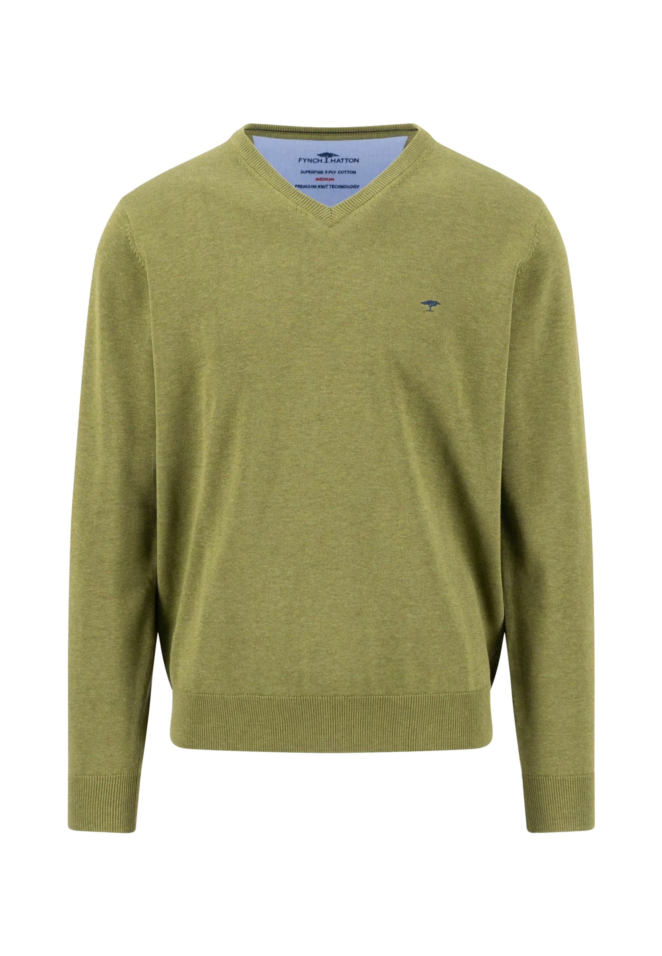 Pullover di FYNCH-HATTON in verde: frontale