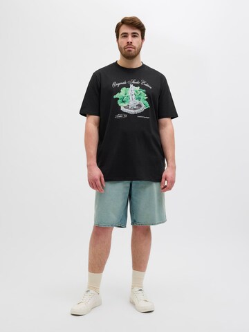 Jack & Jones Plus Bluser & t-shirts i sort