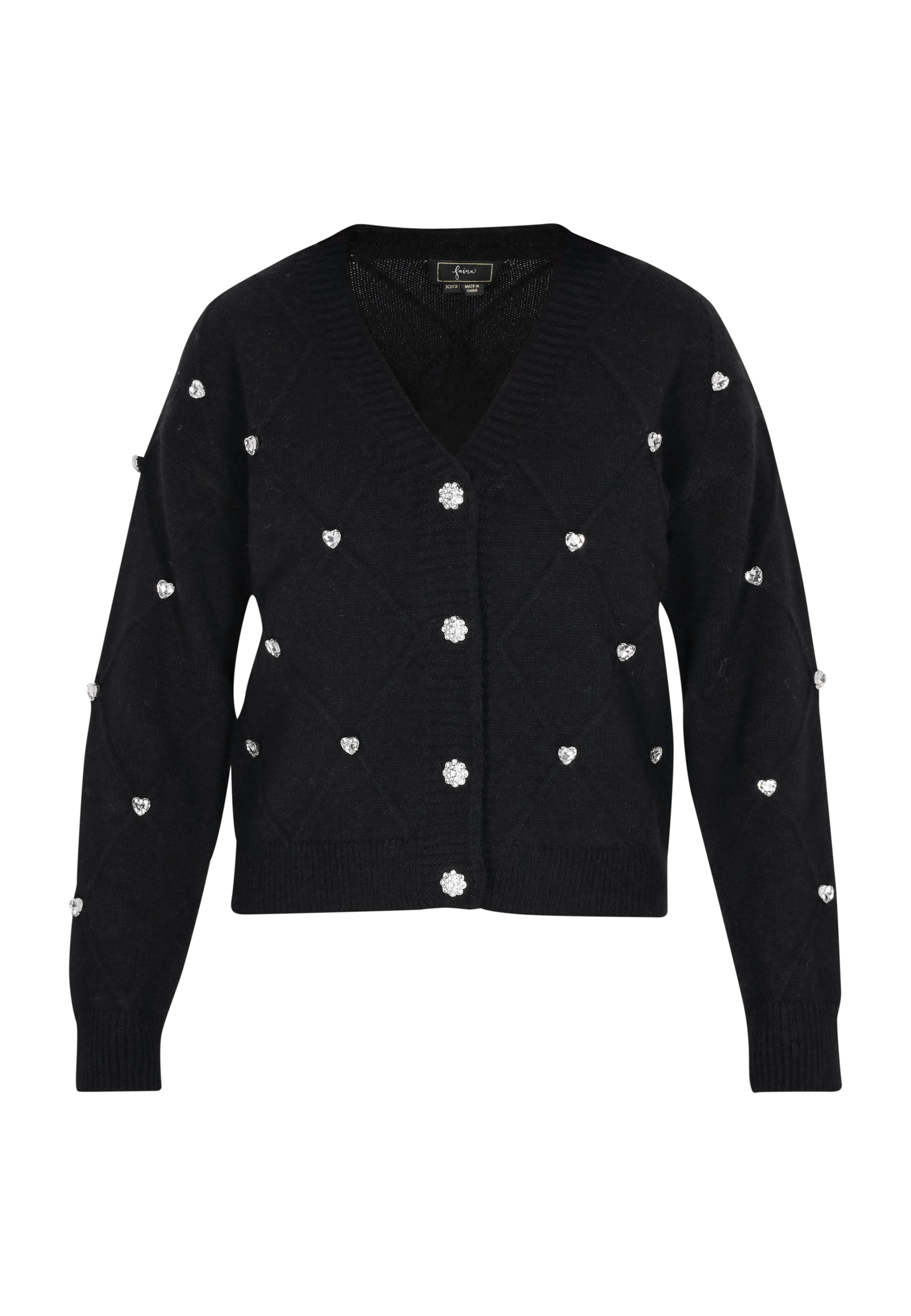 faina Kofta i svart: framsida