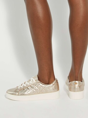 Baskets basses 'Egent' Dune LONDON en or