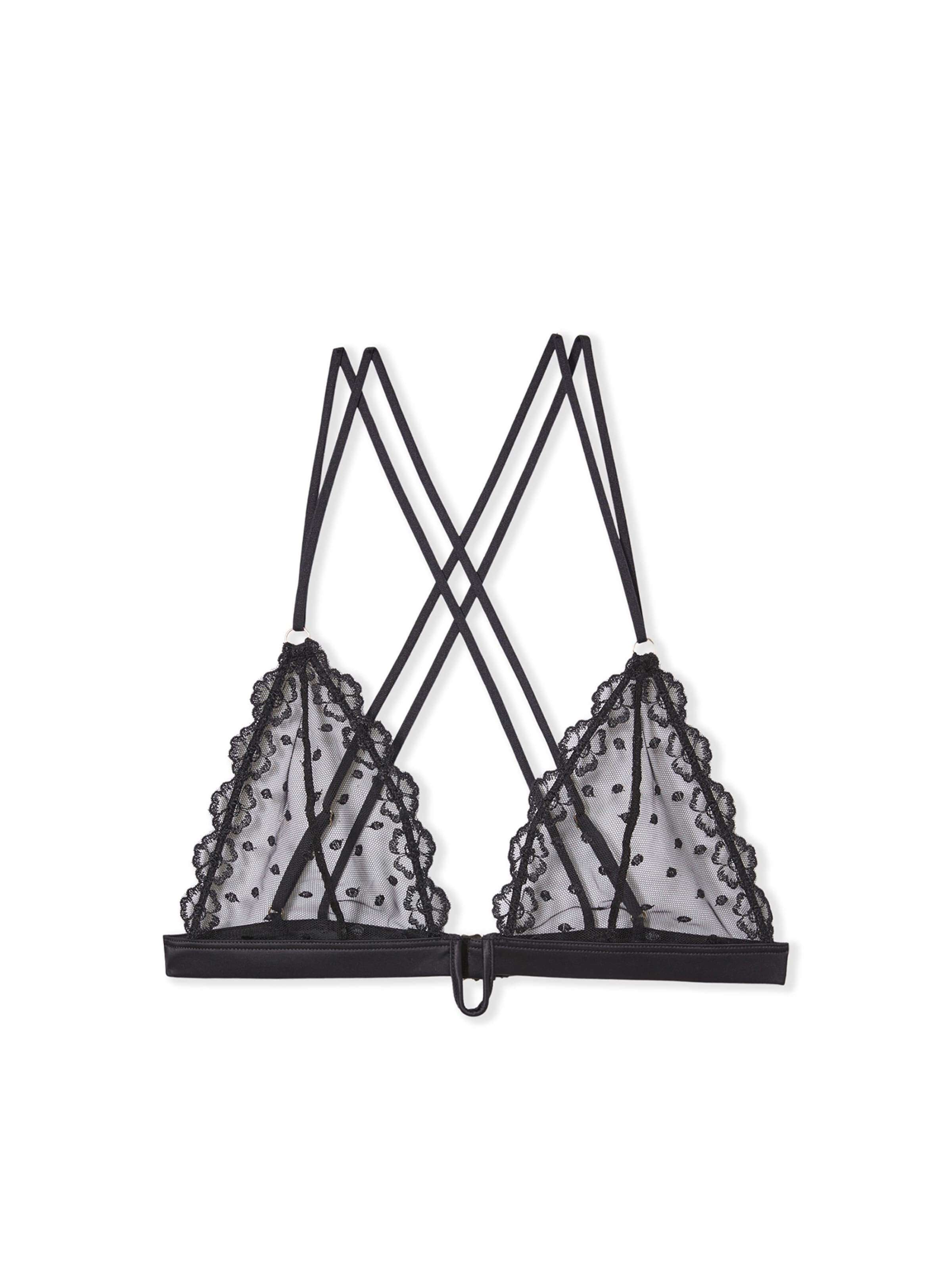 Triangolo Reggiseno 'Eloa' di ETAM in nero: frontale