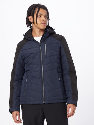 KILLTEC Outdoor jacket in Blue: front