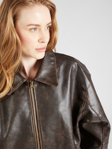 TOPSHOP Between-season jacket in Brown