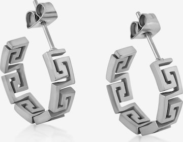 Akitsune Ohrringe 'Argius' in Silber: Vorderseite