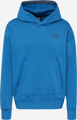 Felpa di G-Star RAW in blu: frontale