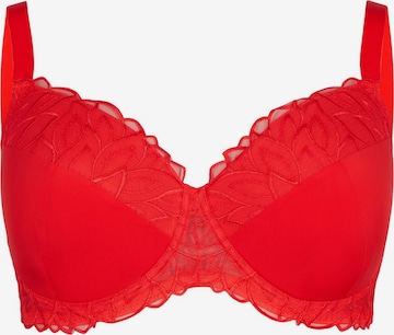 Invisible Soutien-gorge Devoted by Zizzi en rouge : devant