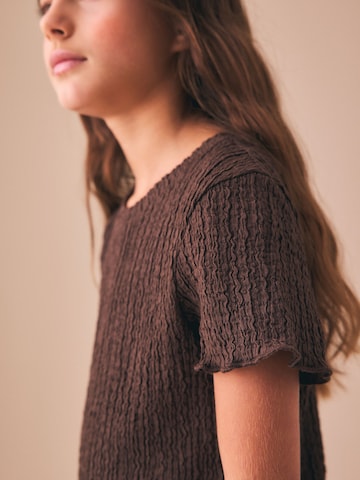 T-Shirt Next en marron