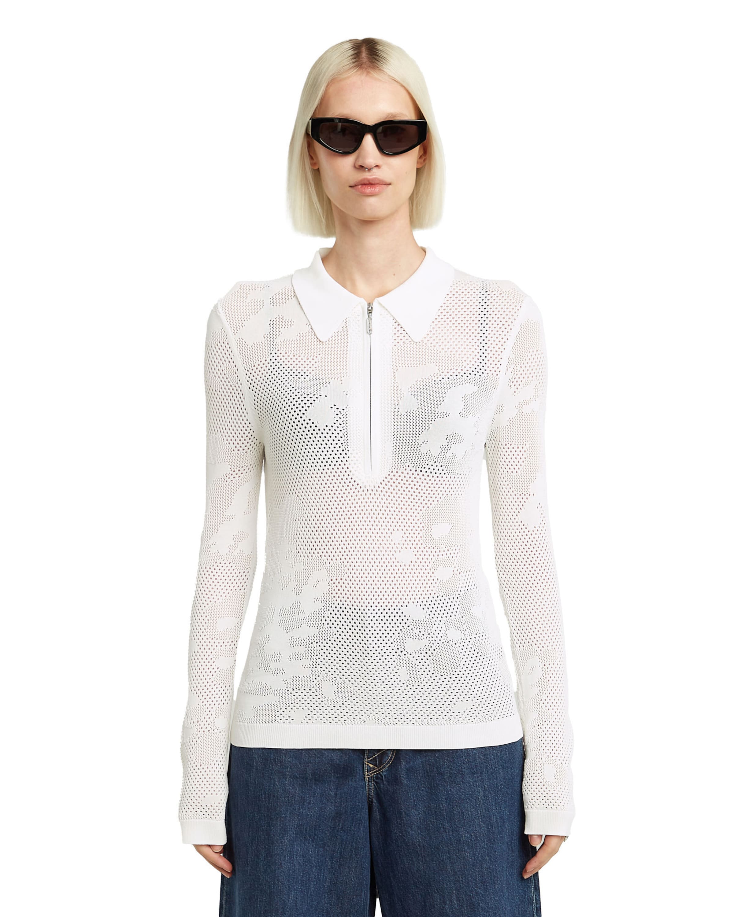 G-STAR Sweater in White: front