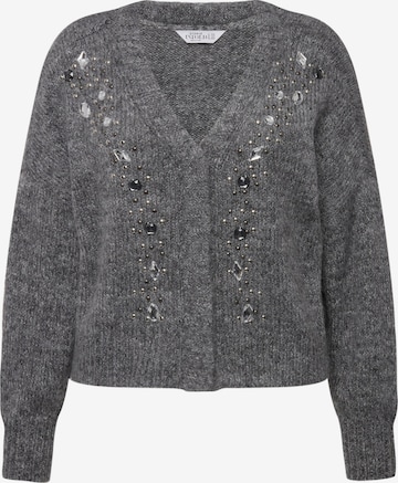 Cardigan Studio Untold en gris : devant