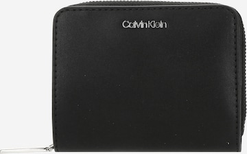 Calvin Klein Portemonnaie 'MUST' in Schwarz: Vorderseite