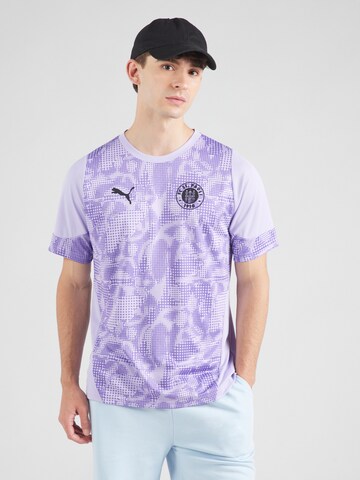 Maillot 'FC St. Pauli' PUMA en violet : devant