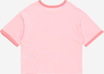 CONVERSE Koszulka w kolorze różowy