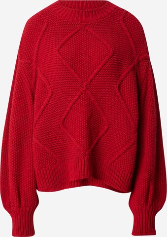raudona Guido Maria Kretschmer Women Megztinis 'Manjola jumper': priekis