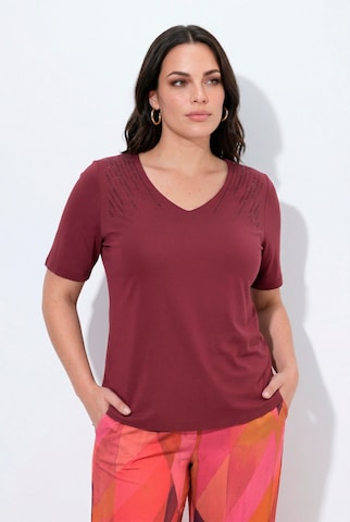 Ulla Popken Shirt in Rood