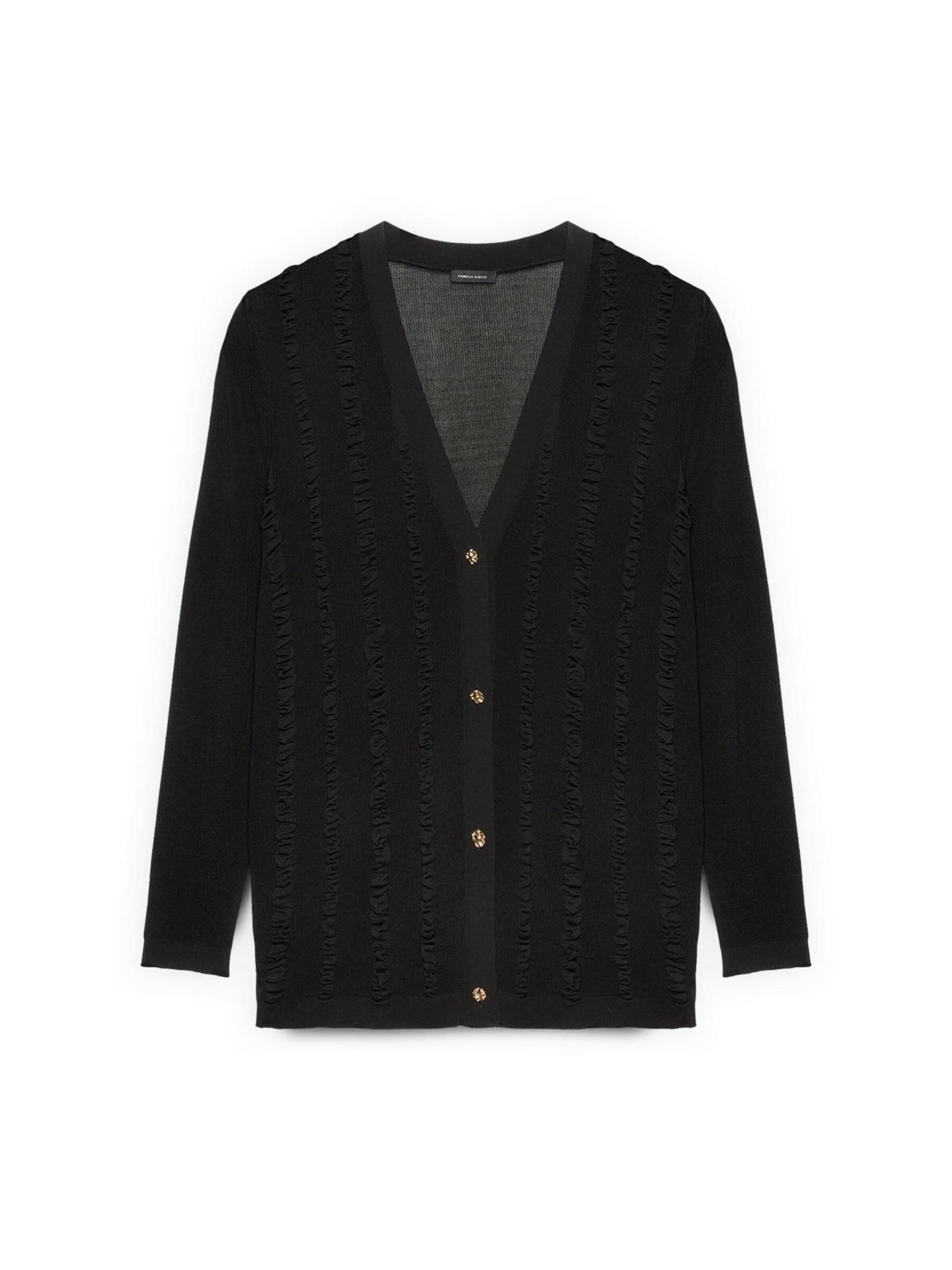 Pull-over Fiorella Rubino en noir : devant