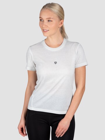 MOROTAI Performance Shirt ' Washed Out Tee ' in Grey: front