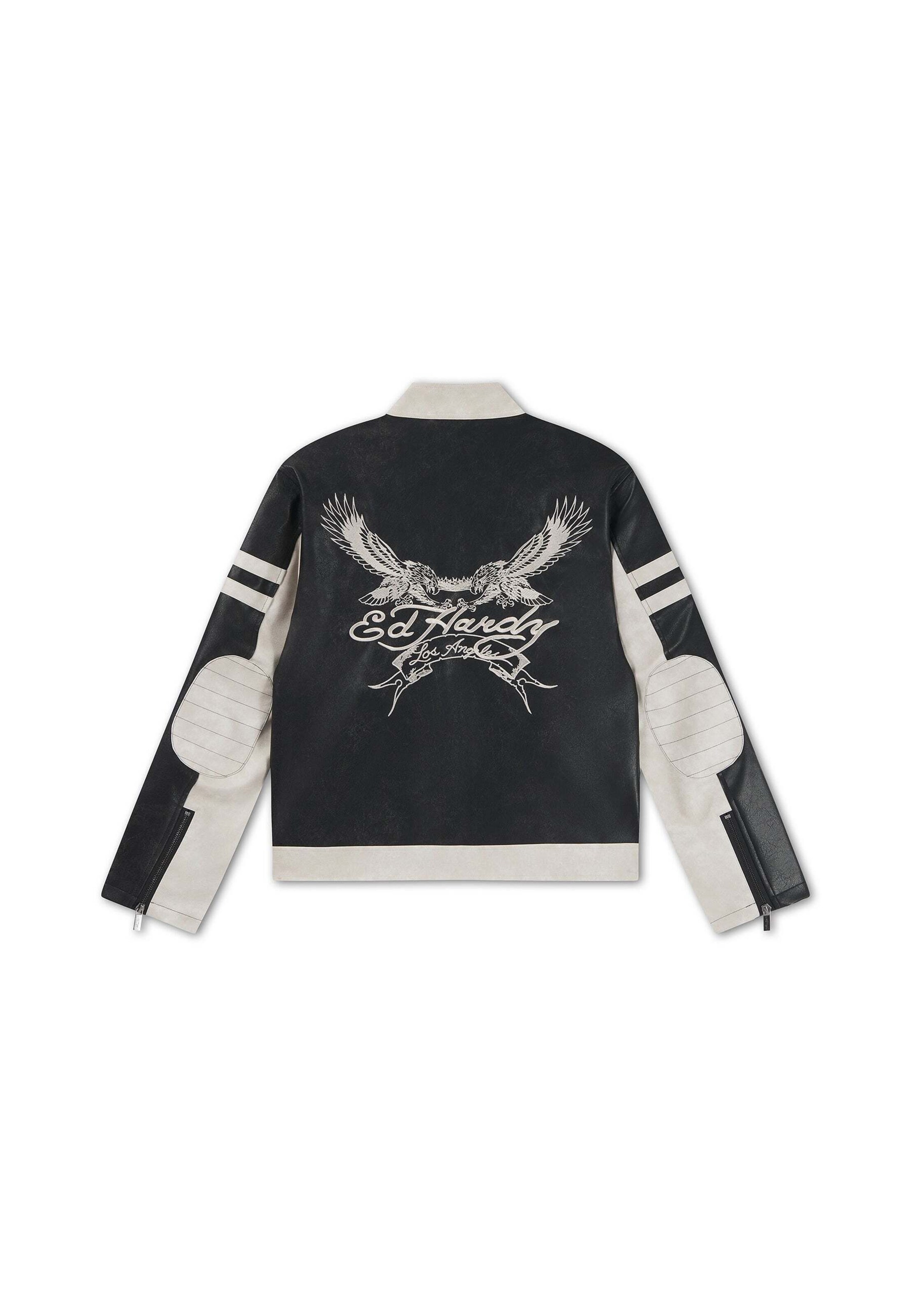 Ed Hardy Övergångsjacka 'Los Angeles' i svart