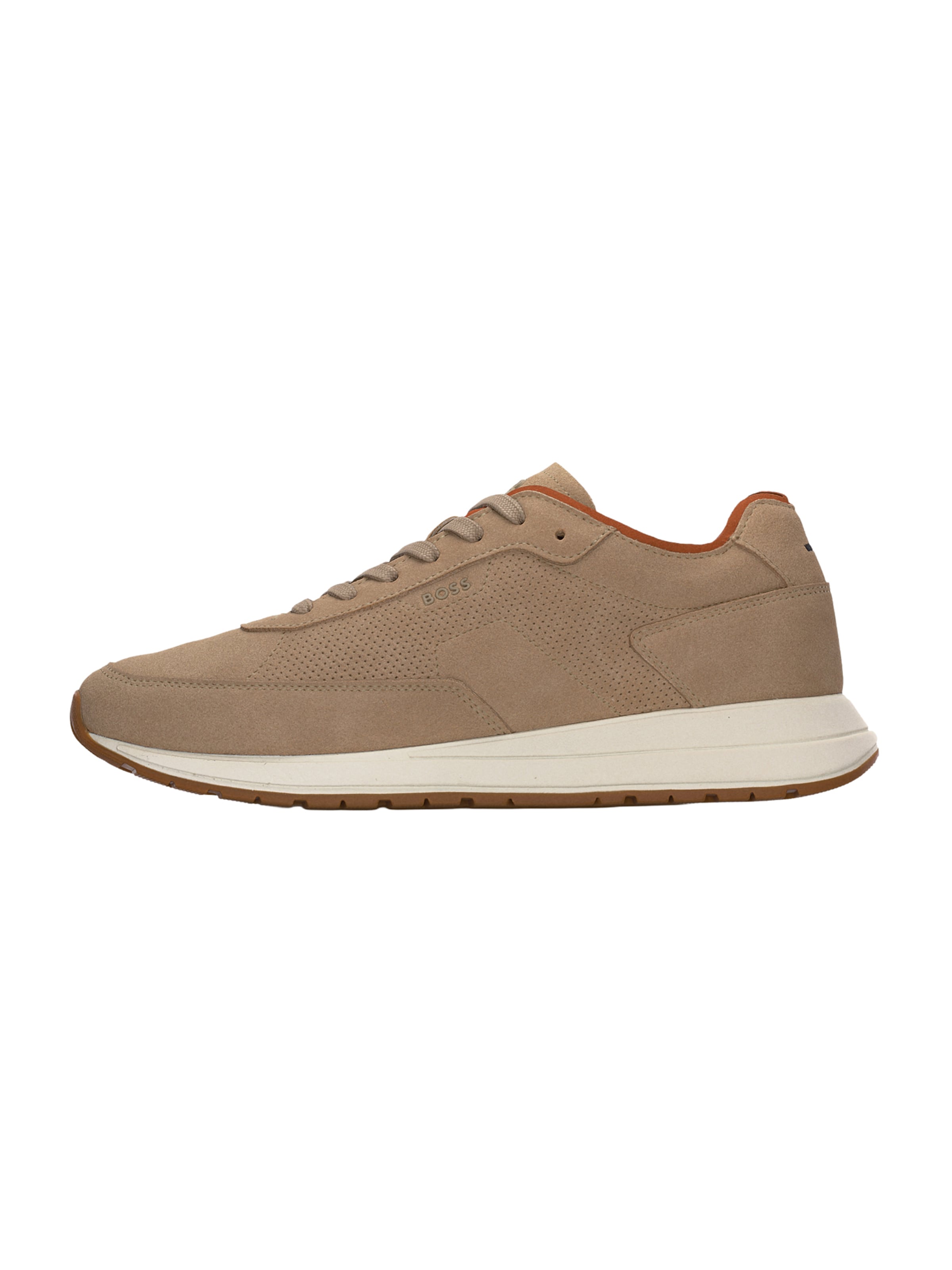 BOSS Platform trainers 'Vinston Runn' in Beige: front