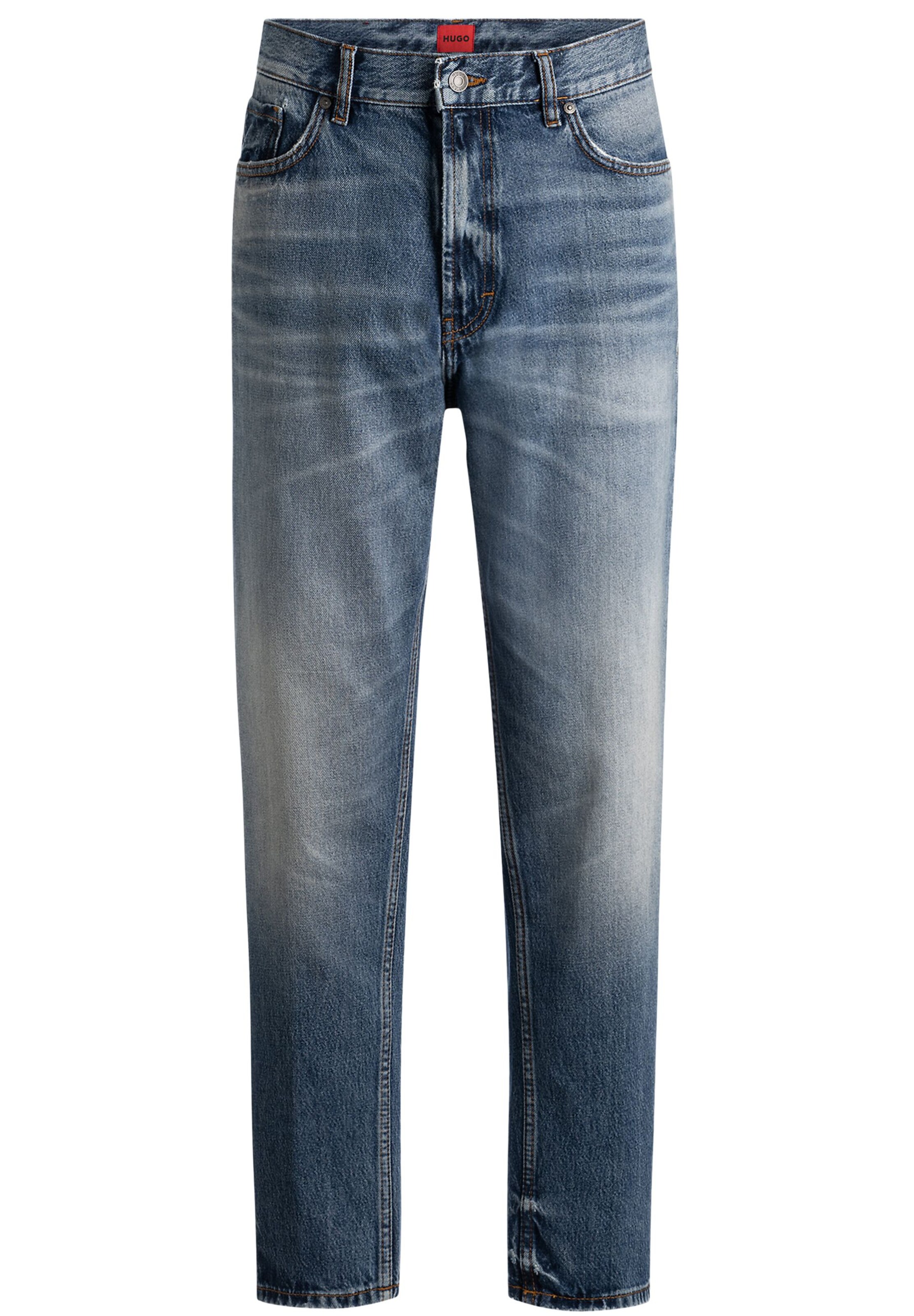 HUGO Loose fit Jeans ' 838 ' in Blue: front
