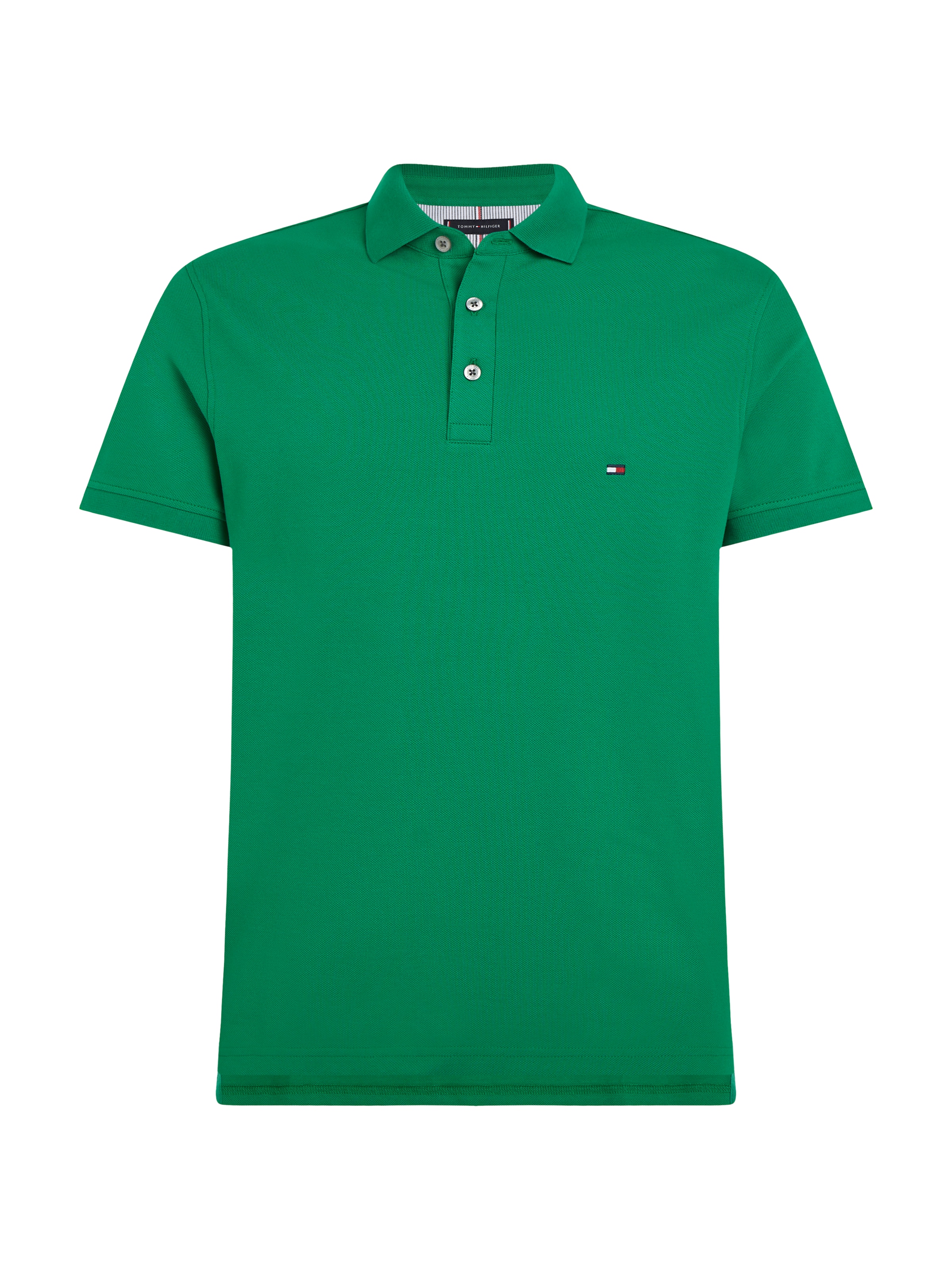 TOMMY HILFIGER Shirt 'Core 1985' in Green: front