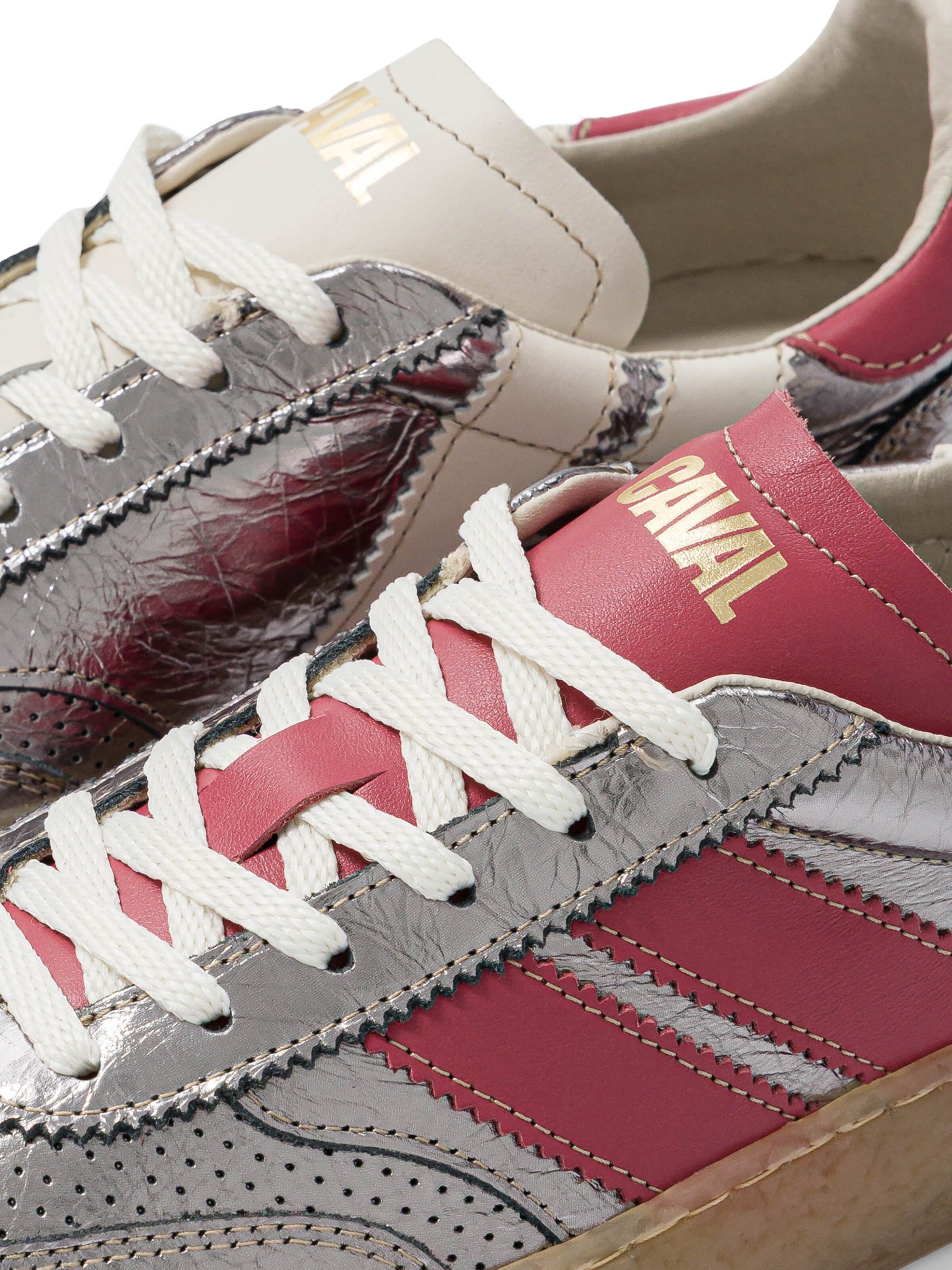 Scarpa stringata ' HIGH PULSE ' di Caval in argento