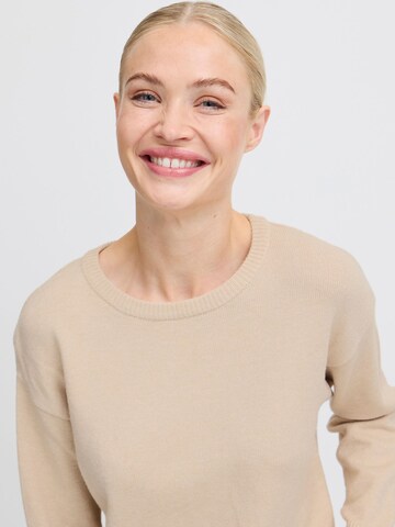 Pull-over 'Nonina' b.young en beige