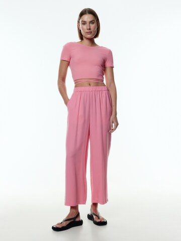 EDITED Wide leg Broek 'Nona' in Roze