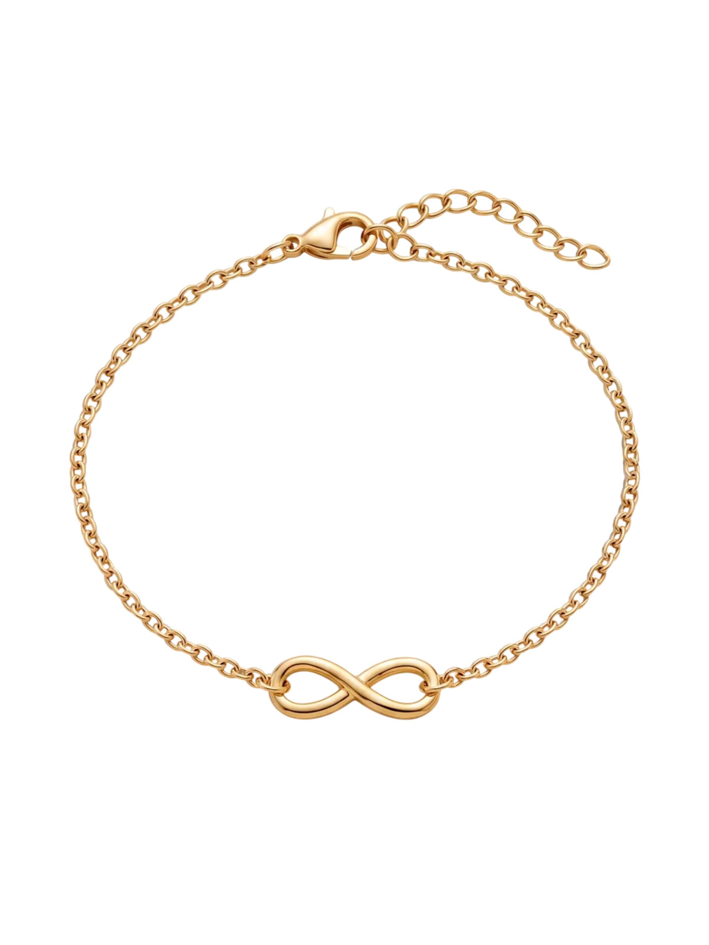 Good to Blue Foot jewelry 'Endless Love Fußkettchen' in Gold: front