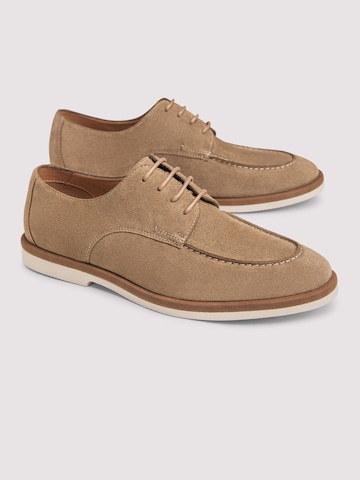 Pantofi de la Ombre pe bej