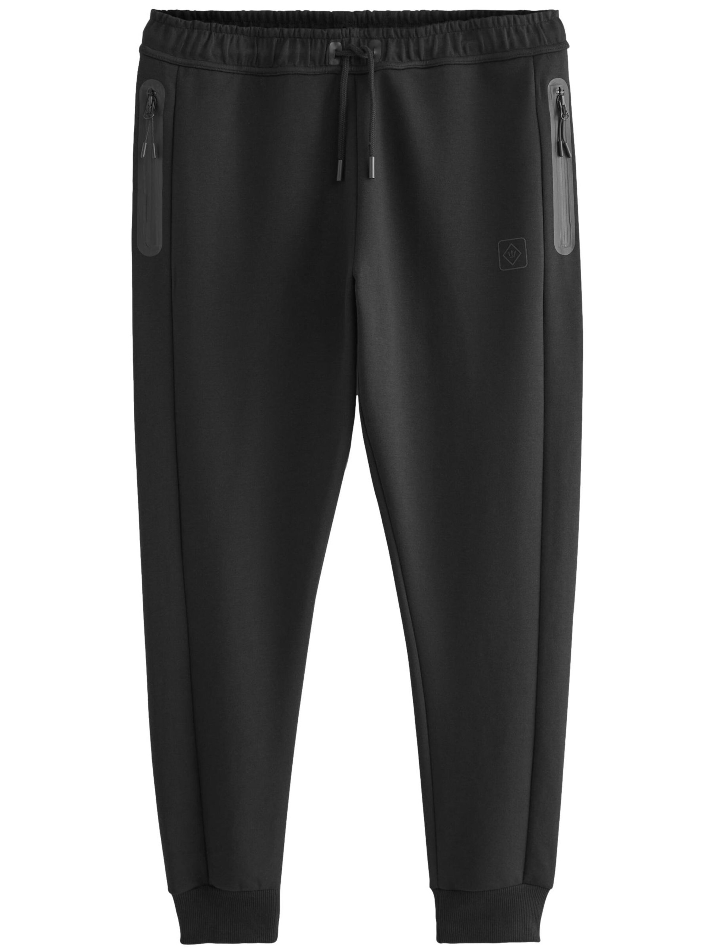 Next Zwężany krój Spodnie w kolorze czarny: przód