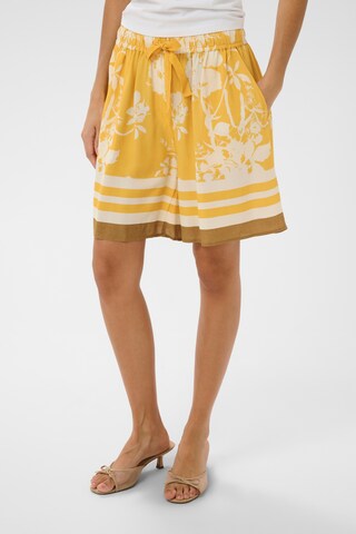 Loosefit Pantalon 'RashedaSZ' SAINT TROPEZ en jaune