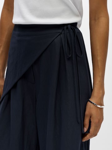 OBJECT Wide leg Broek 'OBJSaga' in Blauw