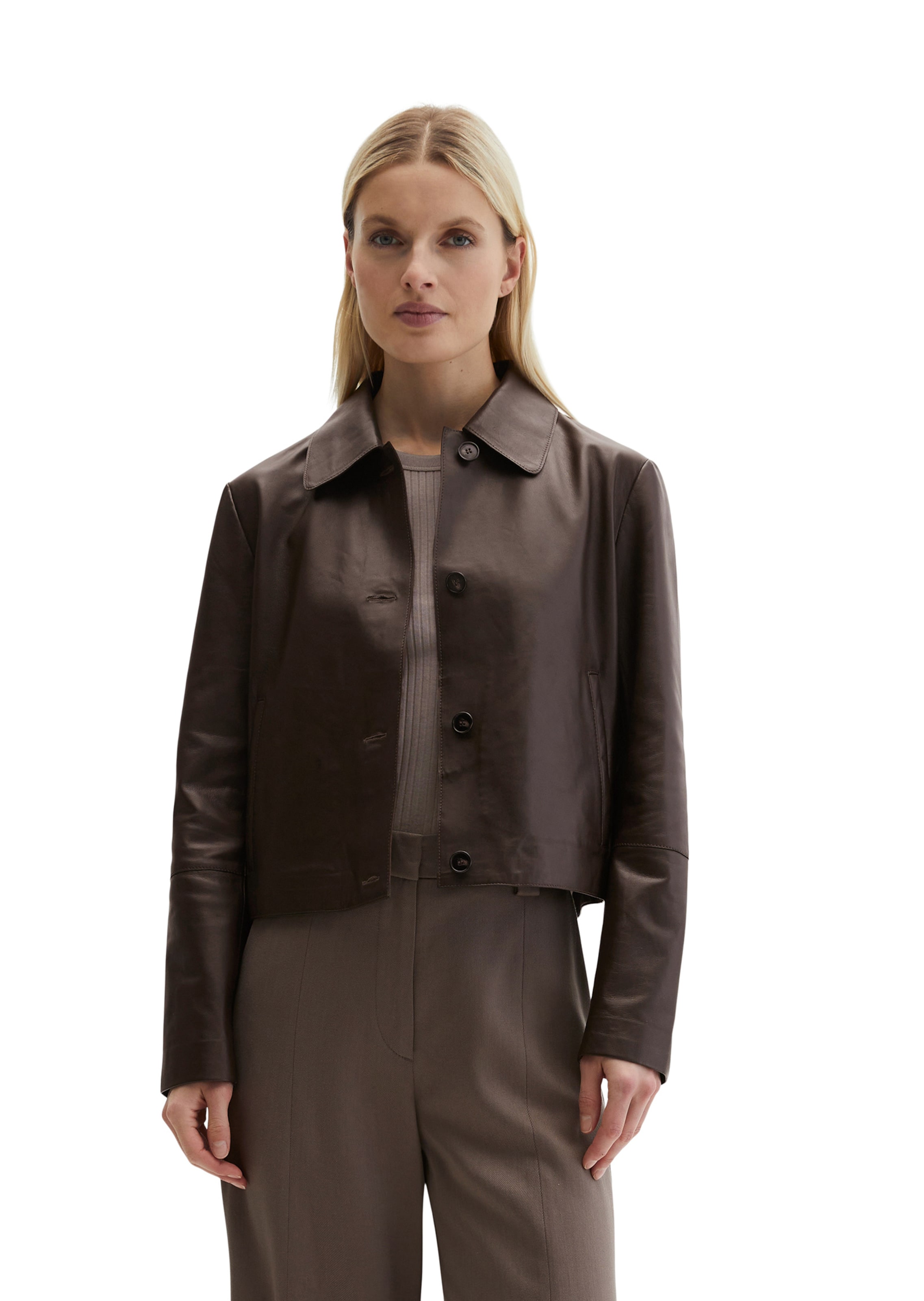 Marc O'Polo Between-Season Jacket in Grey: front