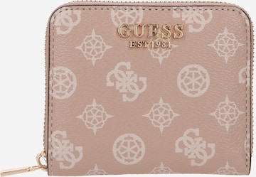 GUESS Wallet 'Laurel' in Pink: front