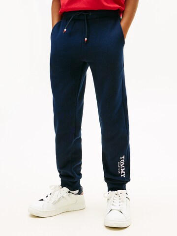 TOMMY HILFIGER Tapered Pants in Blue: front
