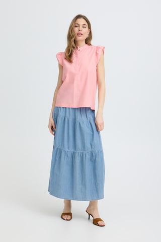 Pulz Skirt 'PZJILL' in Blue