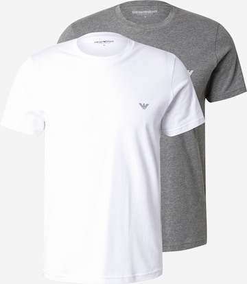 Emporio Armani Футболка в Серый: спереди