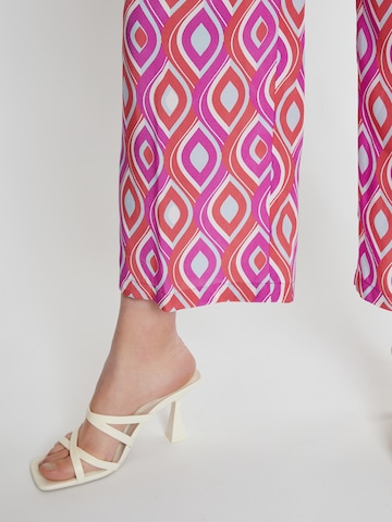 Wide Leg Pantalon ' Kalea ' Ana Alcazar en mélange de couleurs
