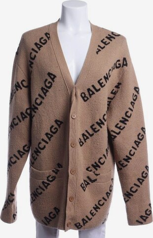 Balenciaga Sweater & Cardigan in S in Brown: front