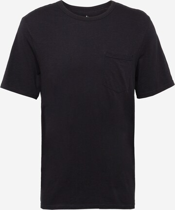 SKECHERS - Camiseta funcional en negro: frente