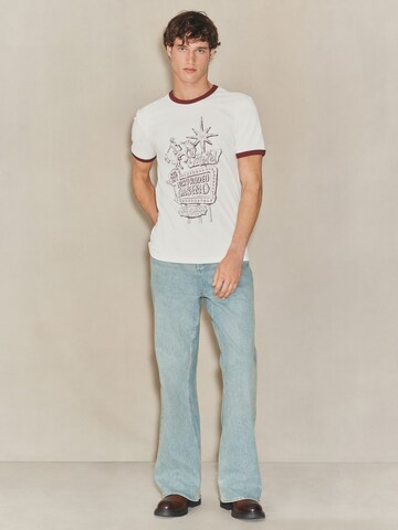 Next Shirt 'Ringer' in White