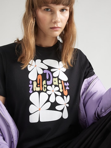 T-shirt 'De La Fleur' Iriedaily en noir