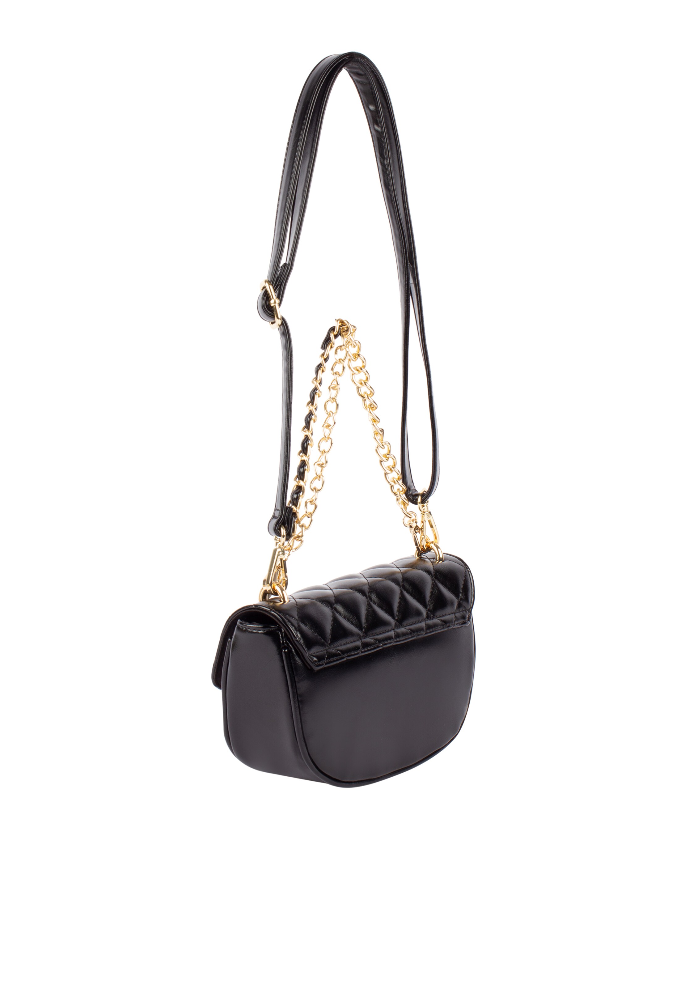 faina - Bolso de hombro en negro