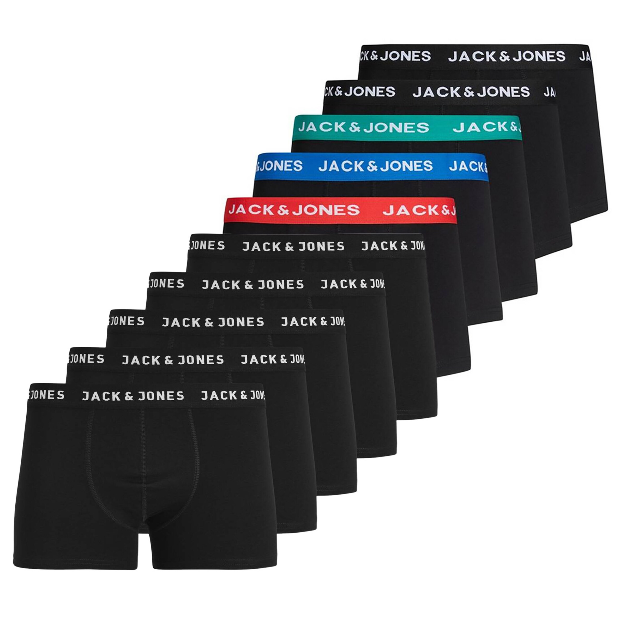 JACK & JONES Bokserki w kolorze czarny: przód