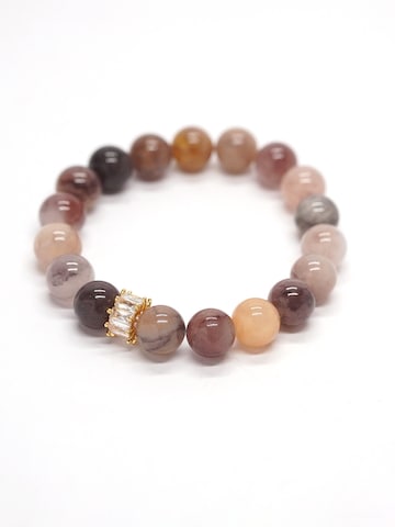 Secret Stones Bracelet in Brown: front