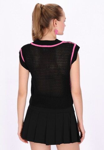 MYMO Pullunder 'Young Fashion ' in Schwarz