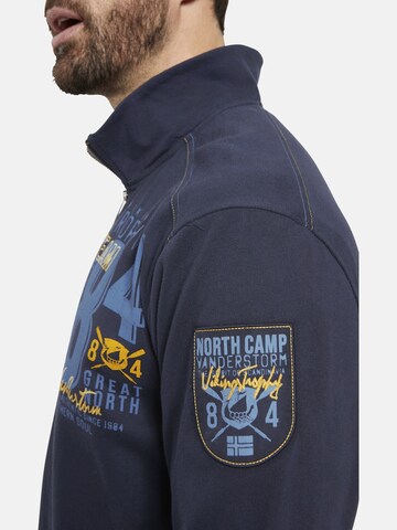 Sweat-shirt ' Thoralf ' Jan Vanderstorm en bleu