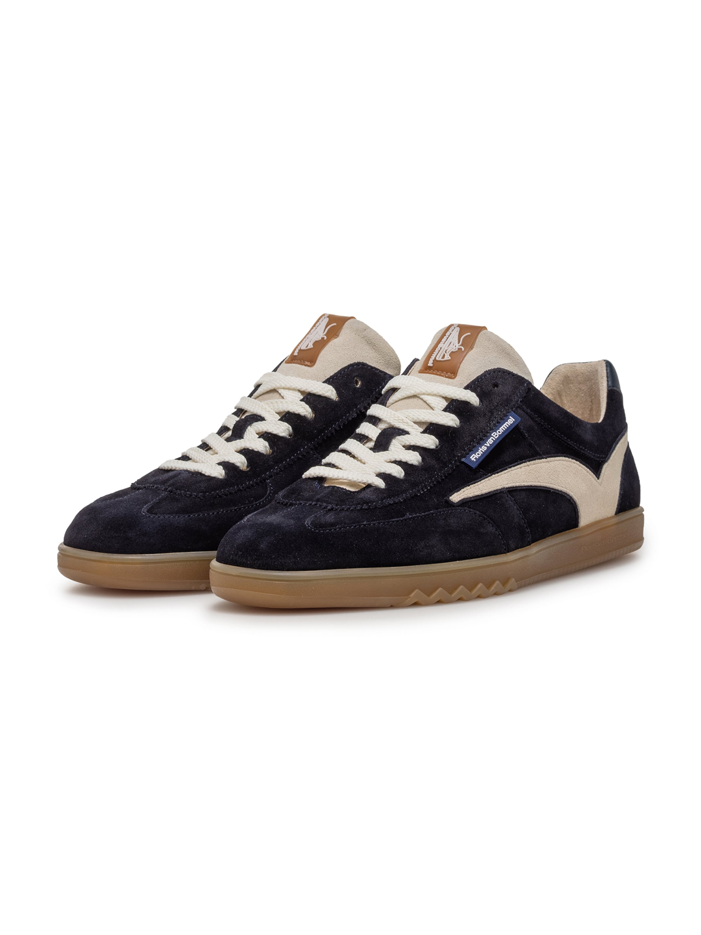 Floris van Bommel Sneakers ' DE ZALER 01 ' in Blue: front
