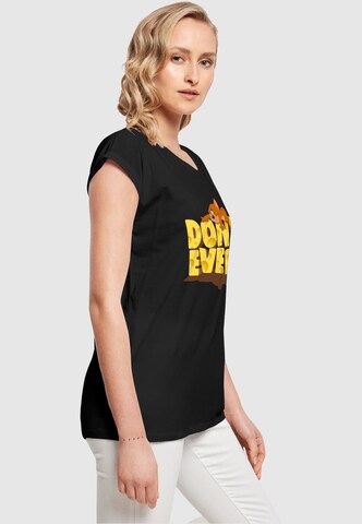 T-shirt 'Tom and Jerry - Don't Even' ABSOLUTE CULT en noir