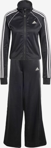 ADIDAS SPORTSWEAR Tracksuit 'Teamsport' in Black: front